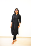 STYLIE Cotton Flex Plain Solid Kurti