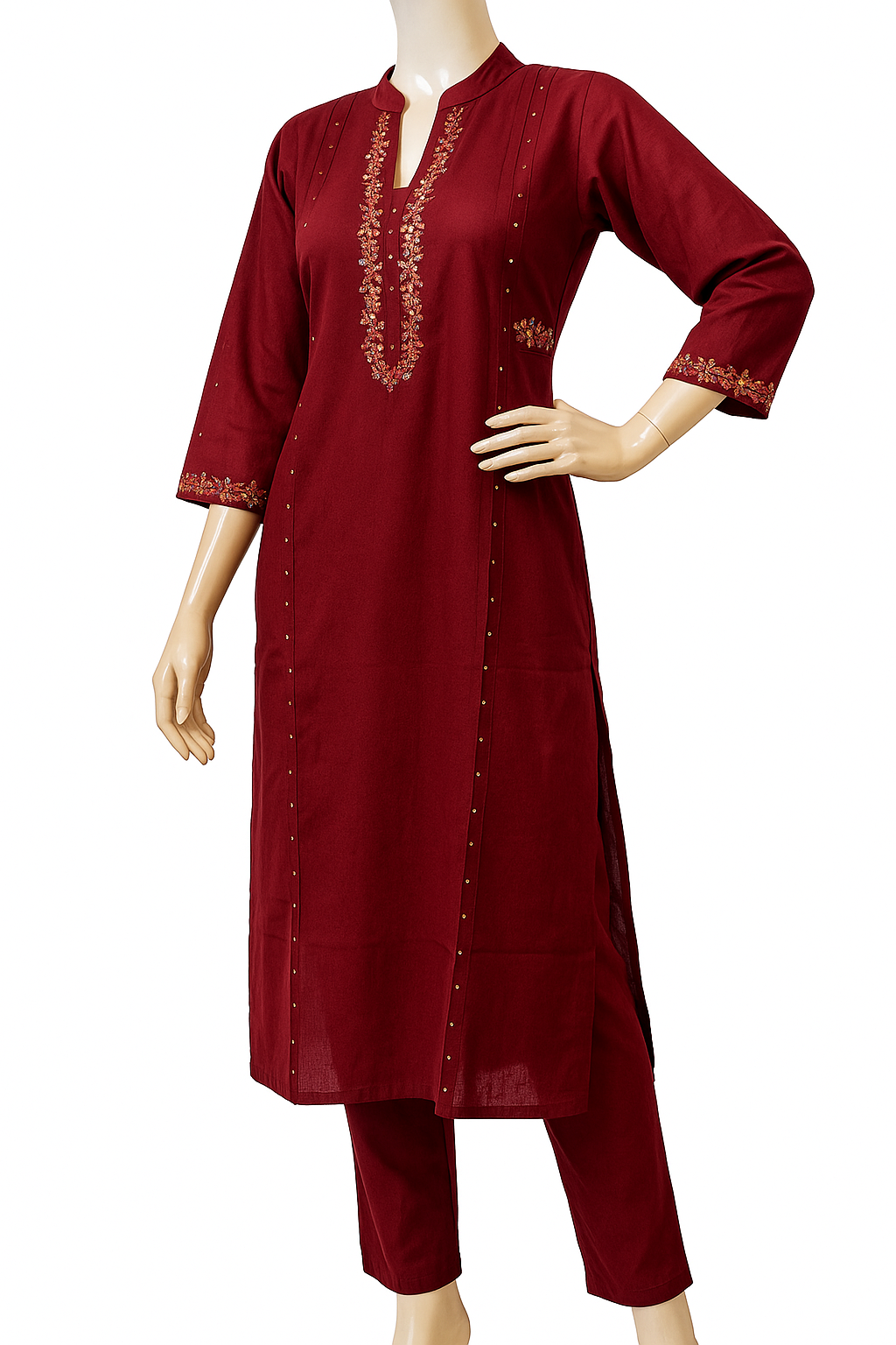 STYLIE GOA Regal Elegance Embroidered Kurta Set