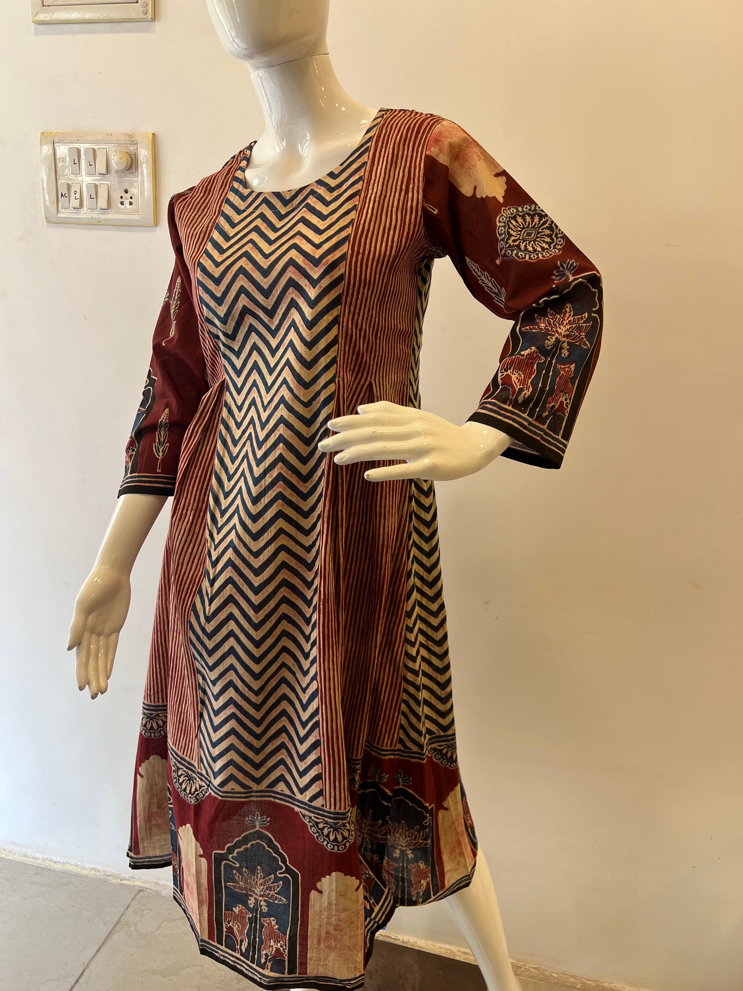 STYLIE GOA Mosaic Rhythm: Artisan Panel Dress Collection