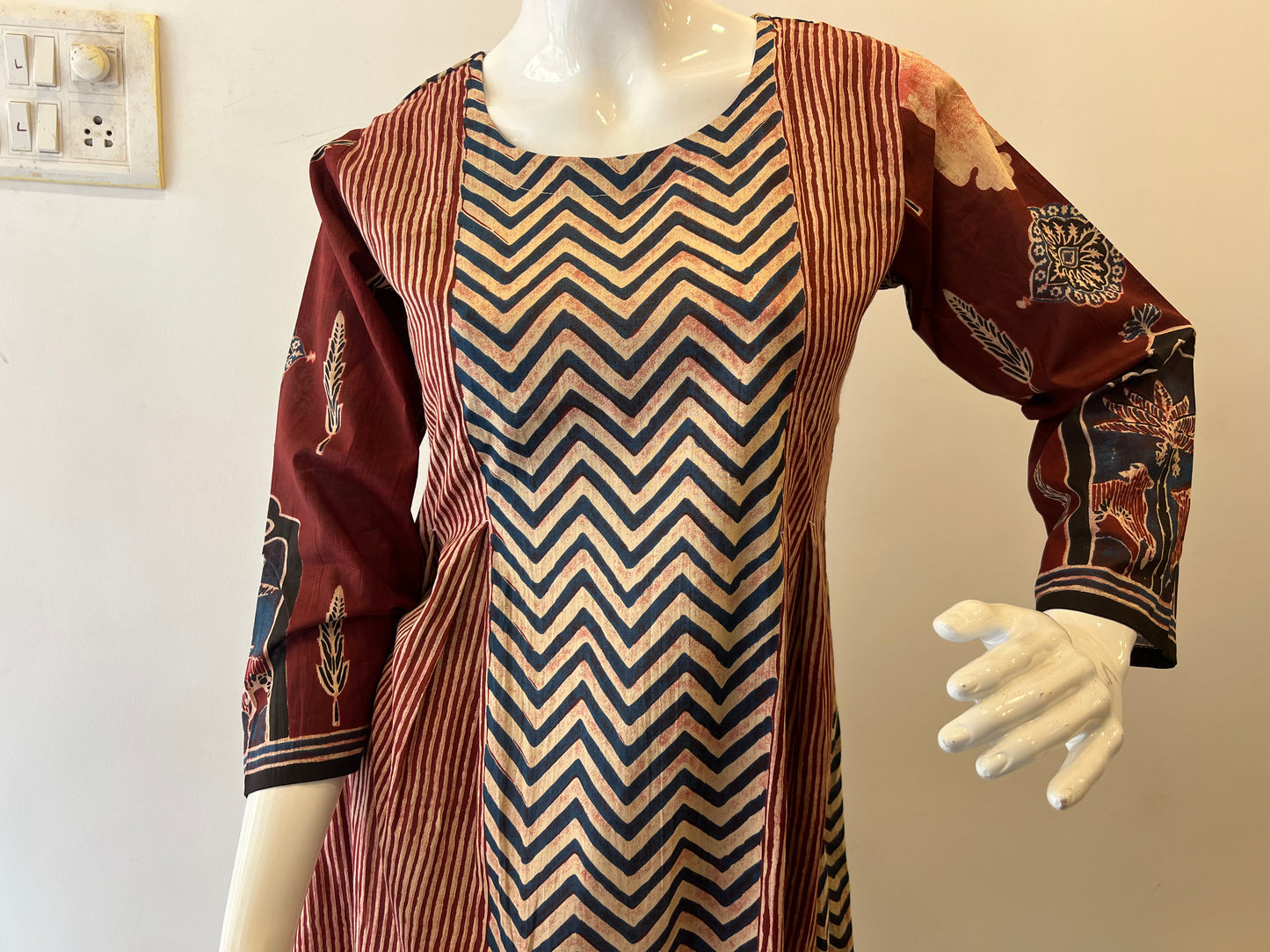STYLIE GOA Mosaic Rhythm: Artisan Panel Dress Collection