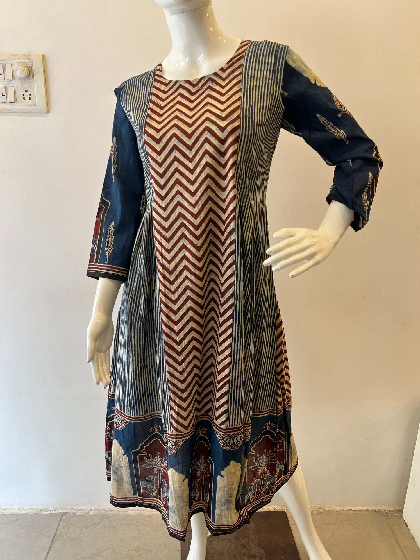 STYLIE GOA Mosaic Rhythm: Artisan Panel Dress Collection