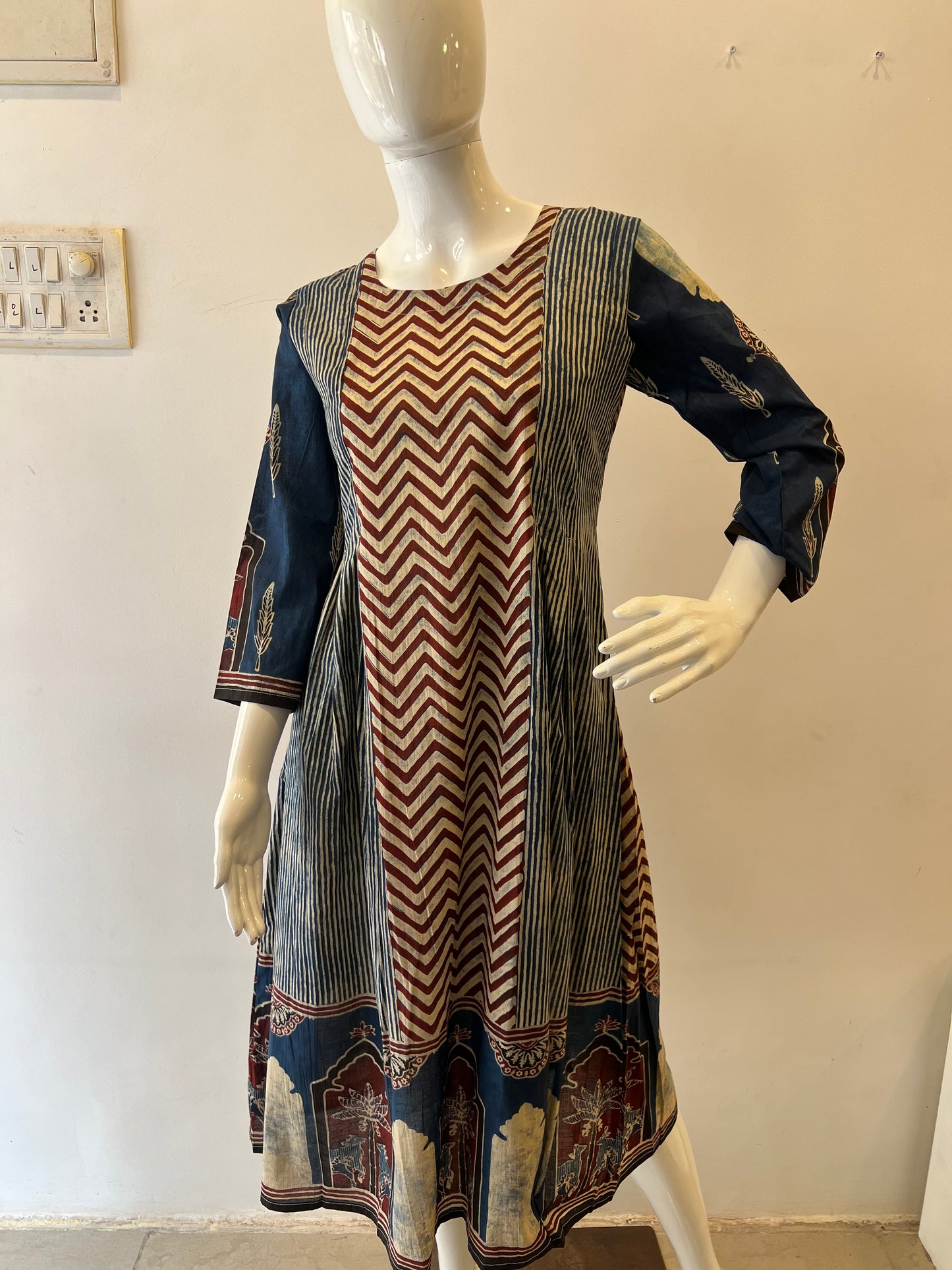 STYLIE GOA Mosaic Rhythm: Artisan Panel Dress Collection