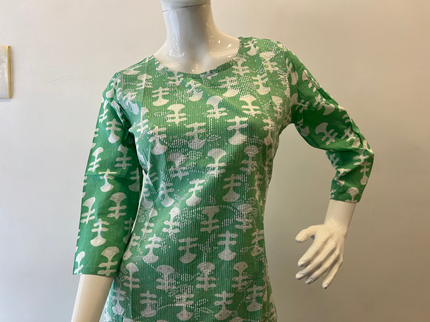 STYLIE GOA Soft Cotton Embroidered Kurta