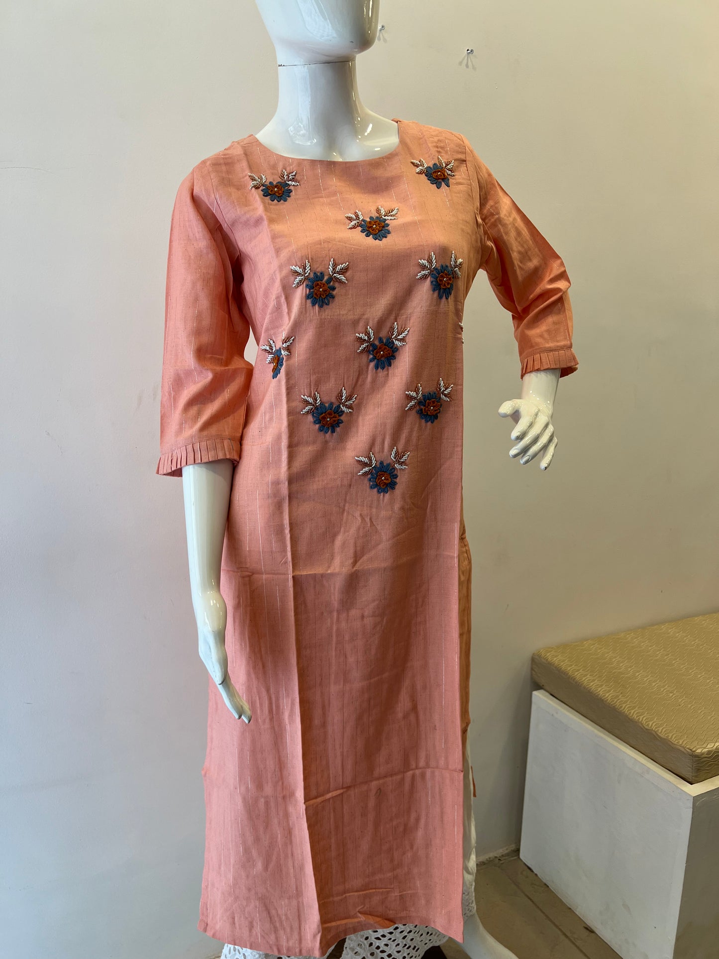 STYLIE GOA Radiant Sequins Work Kurti