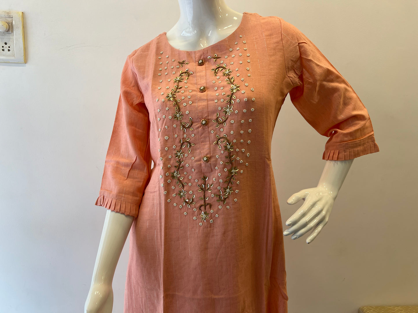 STYLIE GOA Radiant Sequins Work Kurti