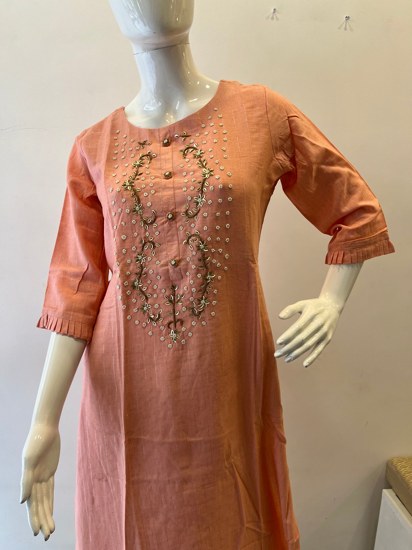 STYLIE GOA Radiant Sequins Work Kurti