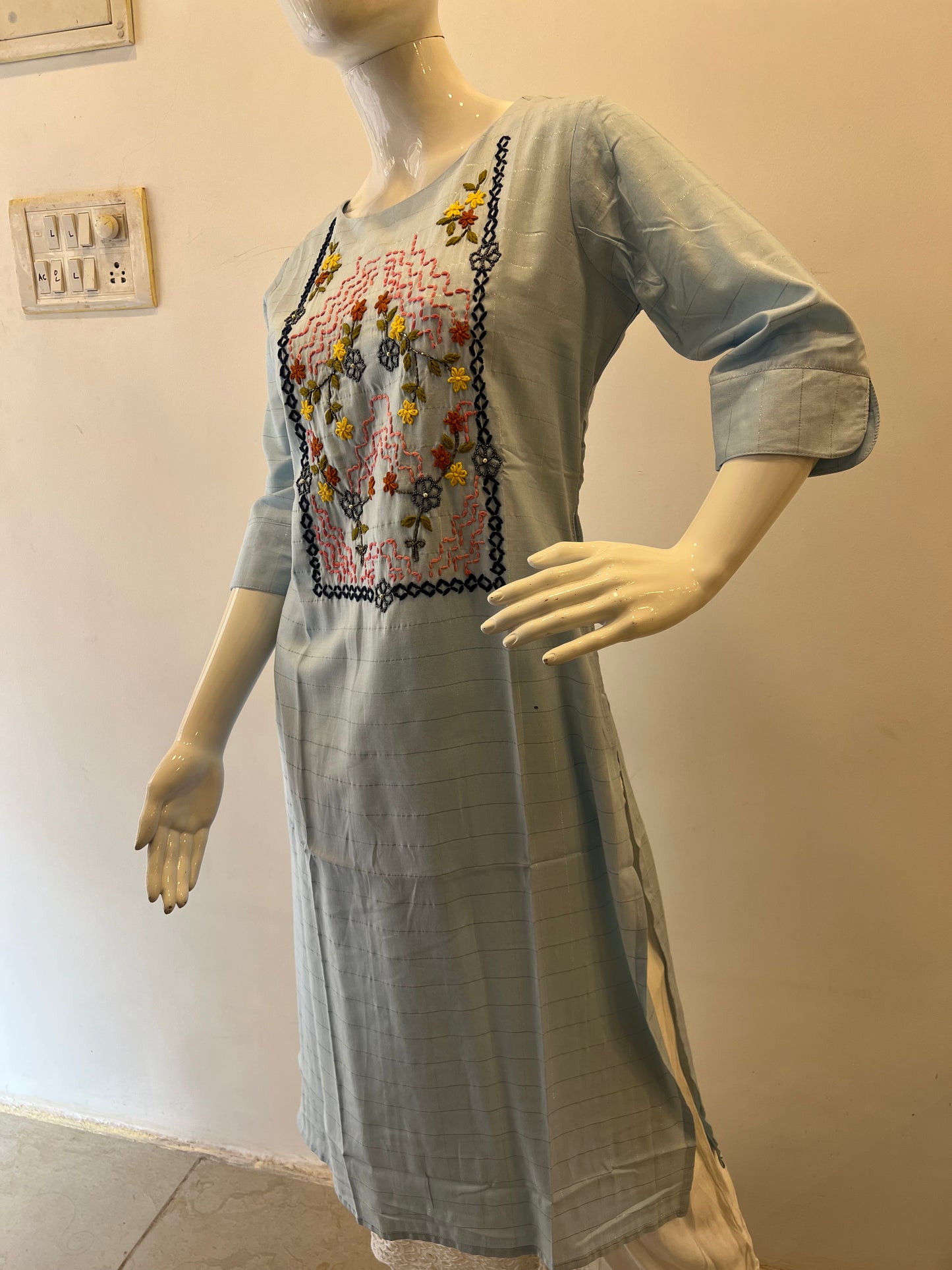 STYLIE GOA Radiant Sequins Work Kurti