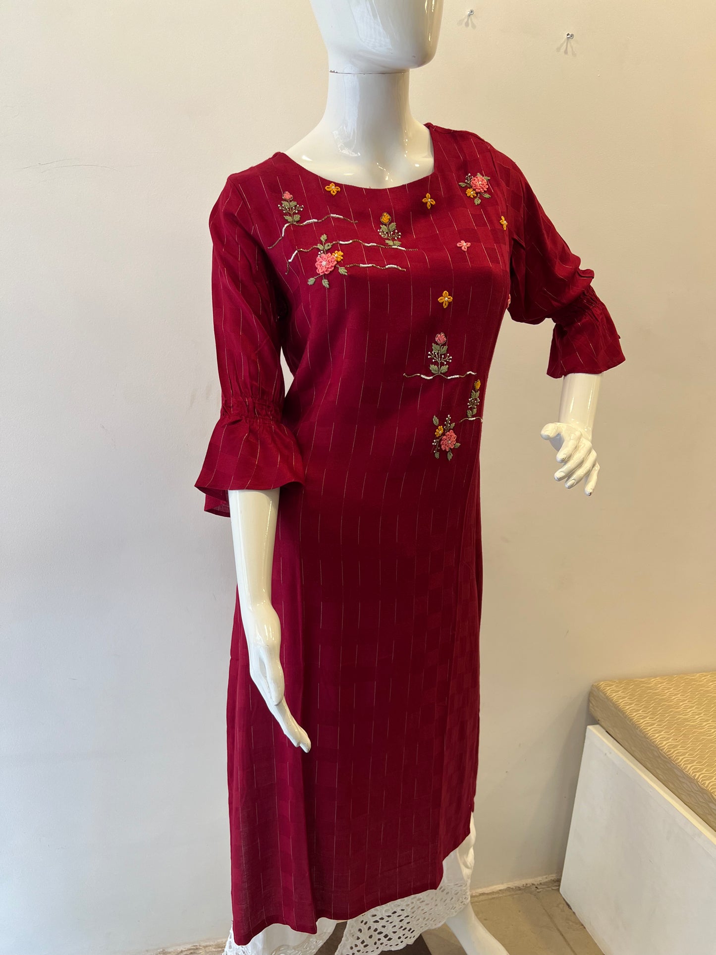 STYLIE GOA Radiant Sequins Work Kurti