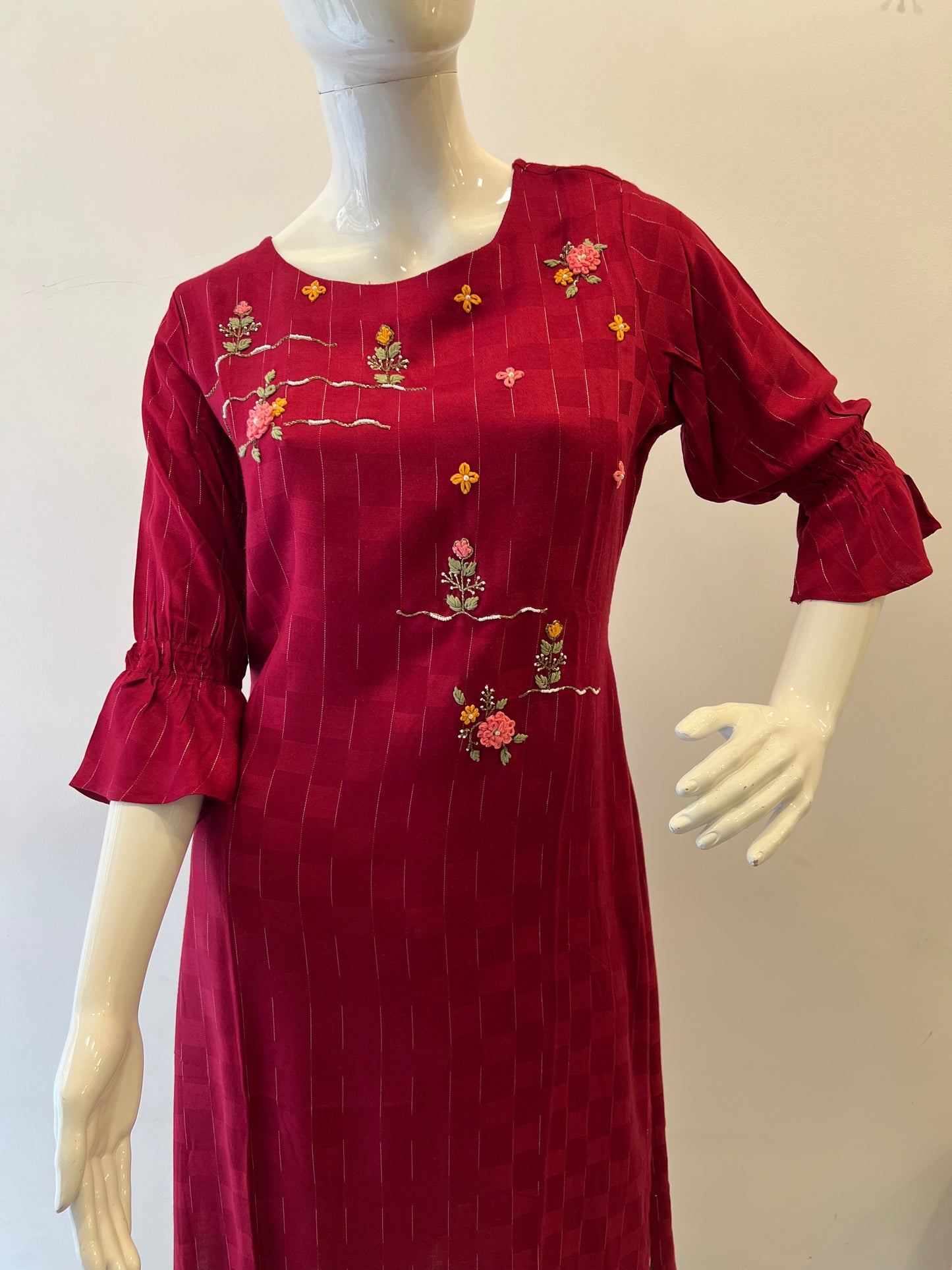 STYLIE GOA Radiant Sequins Work Kurti