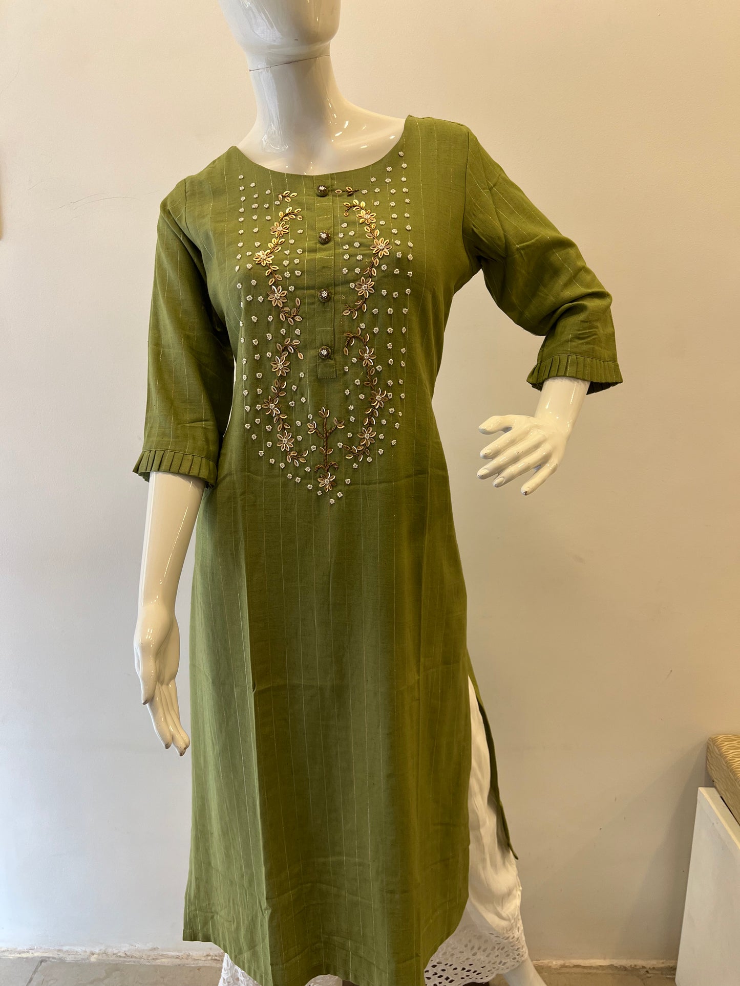 STYLIE GOA Radiant Sequins Work Kurti