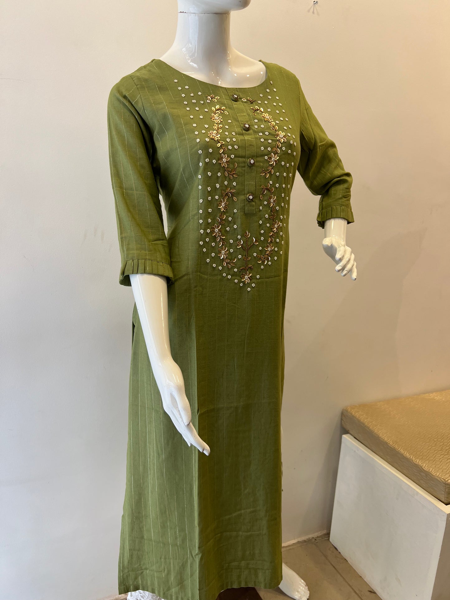 STYLIE GOA Radiant Sequins Work Kurti