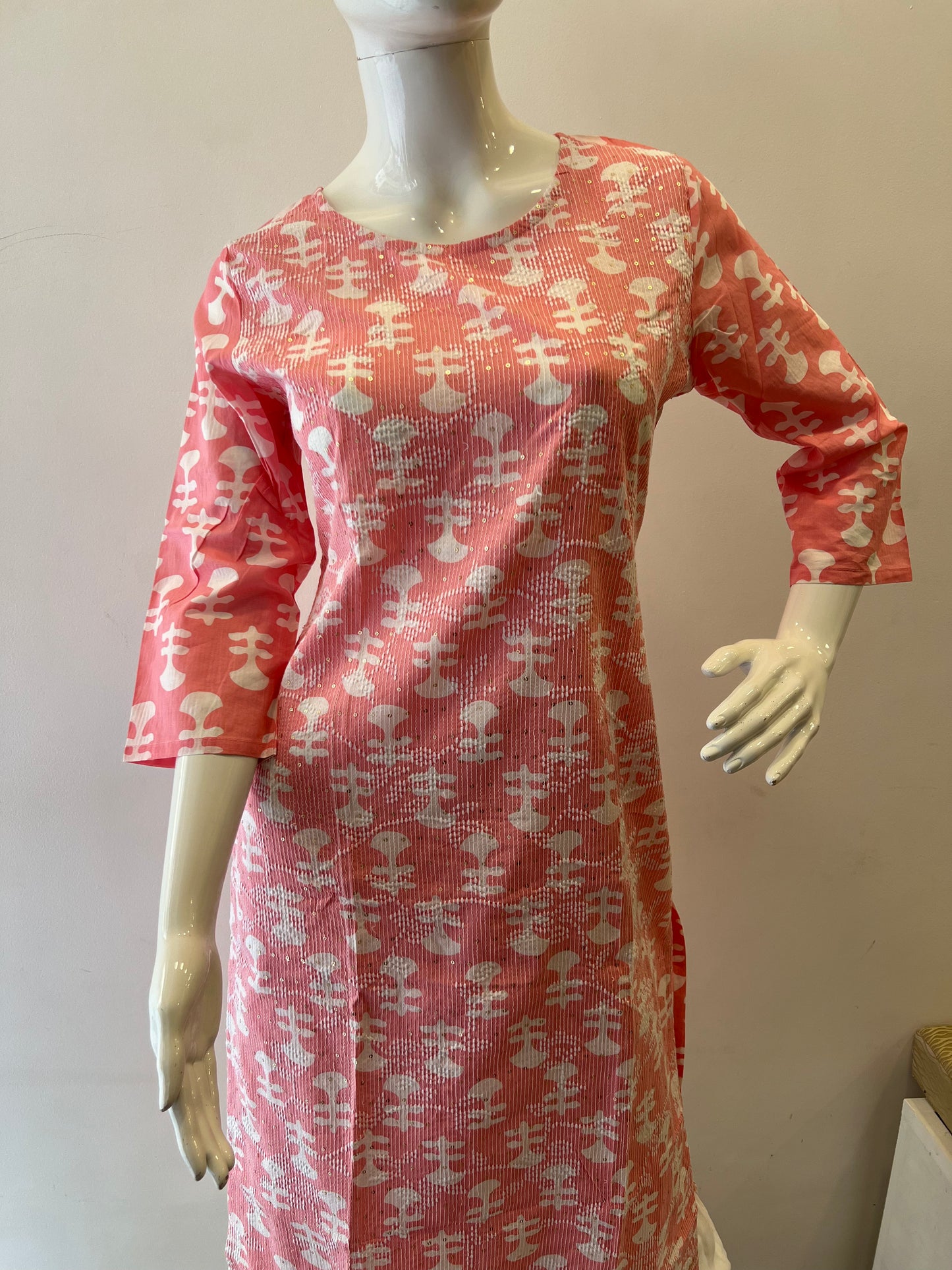 STYLIE GOA Soft Cotton Embroidered Kurta