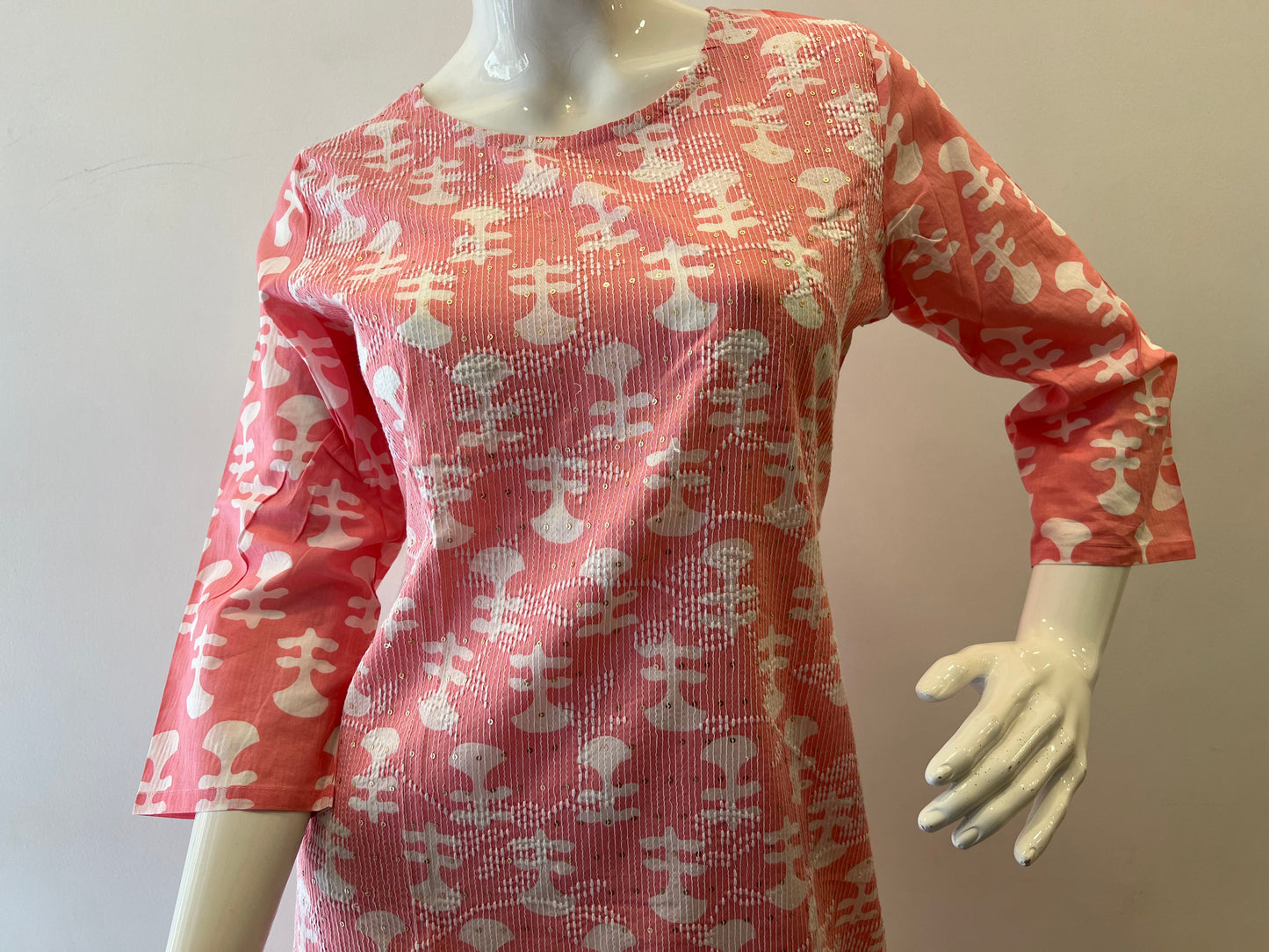 STYLIE GOA Soft Cotton Embroidered Kurta