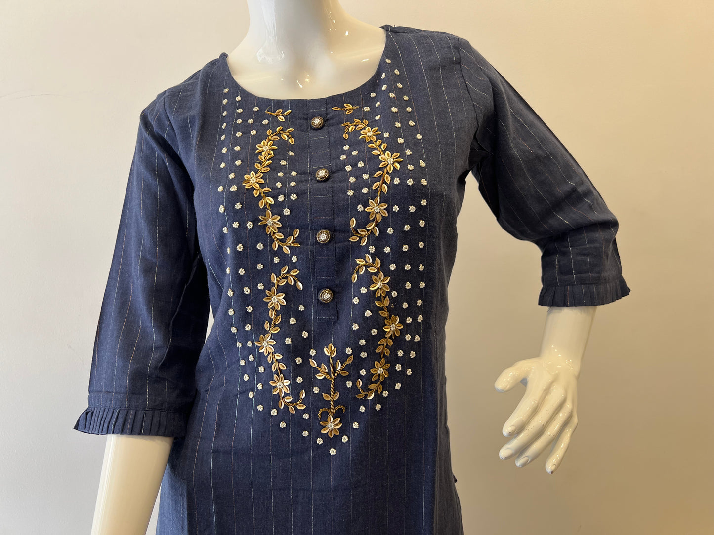 STYLIE GOA Radiant Sequins Work Kurti