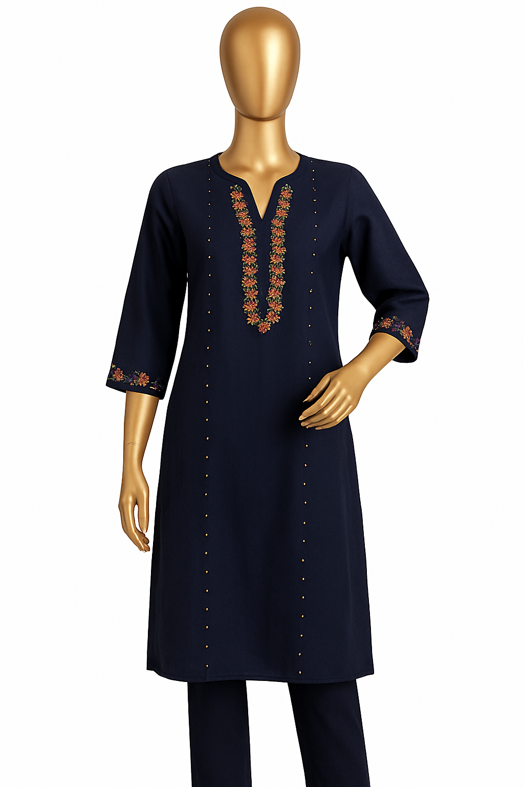 STYLIE GOA Regal Elegance Embroidered Kurta Set