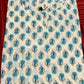 STYLIE Floral Printed White Short Kurti/top