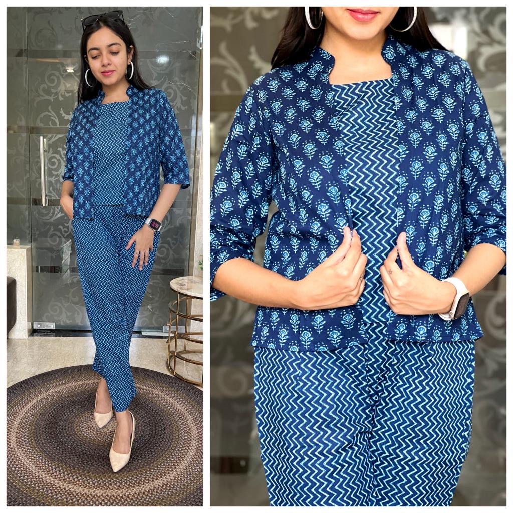 STYLIE GOA Coord Set with shrug