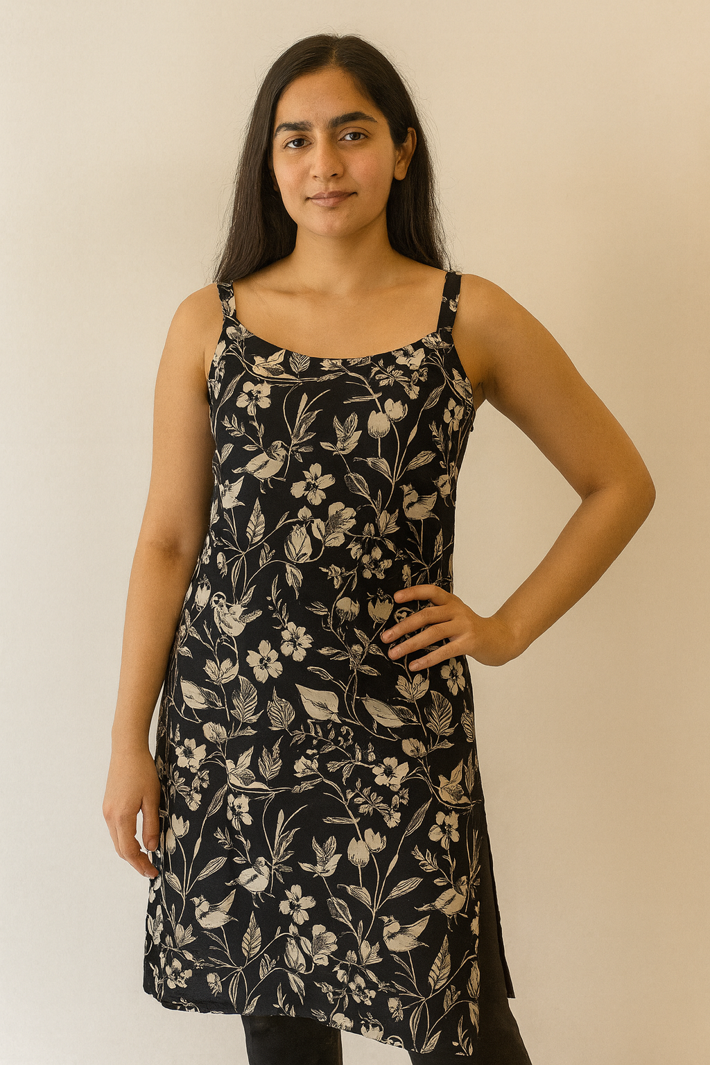 STYLIE GOA Assorted Spagetti Strap Kurtas With Attached Sleeves