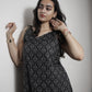 STYLIE Printed Cotton Sleeveless Cord Set