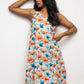 STYLIE Floral Printed Multicolour Sleeveless Dress