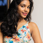 STYLIE Floral Printed Multicolour Sleeveless Dress