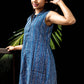 STYLIE Floral Printed Sleeveless Shirt Dress