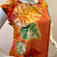 STYLIE Printed Cotton Sleeveless Kurti Pant Set
