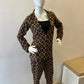 STYLIE Cotton Blazer Pant Coord Set