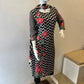 STYLIE GOA Bold Geometric Kurta Set with Floral Print