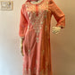 STYLIE GOA Elegant Chikankari Two-Piece Set With Trousers and Dupatta