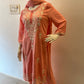 STYLIE GOA Elegant Chikankari Two-Piece Set With Trousers and Dupatta