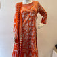 STYLIE GOA Orange Blossom Block Print Ensemble
