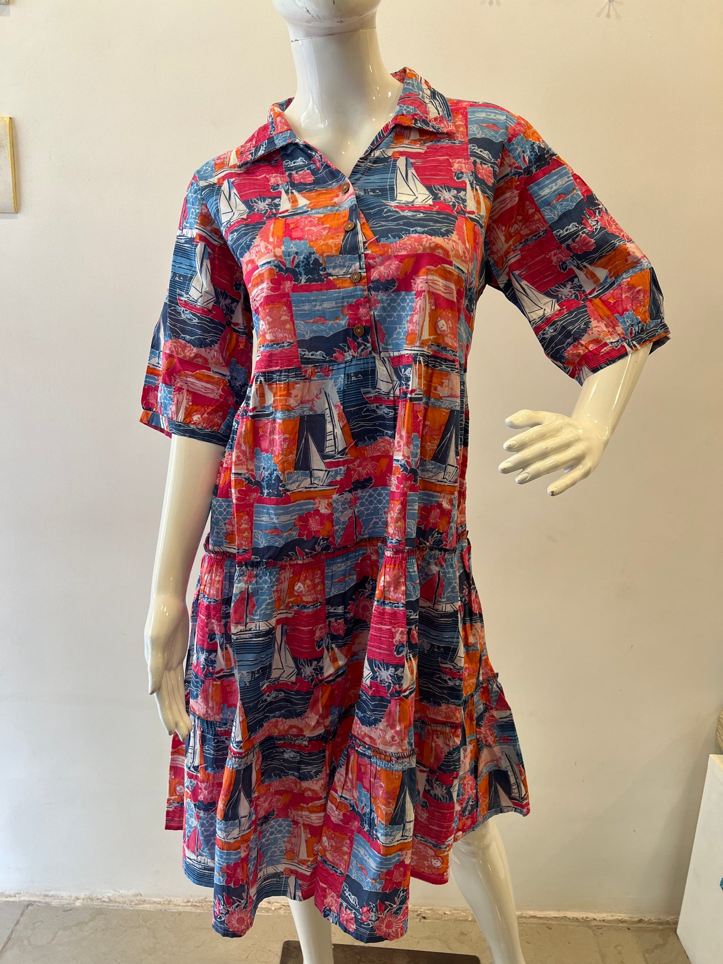 STYLIE GOA Mosaic Summer Dress