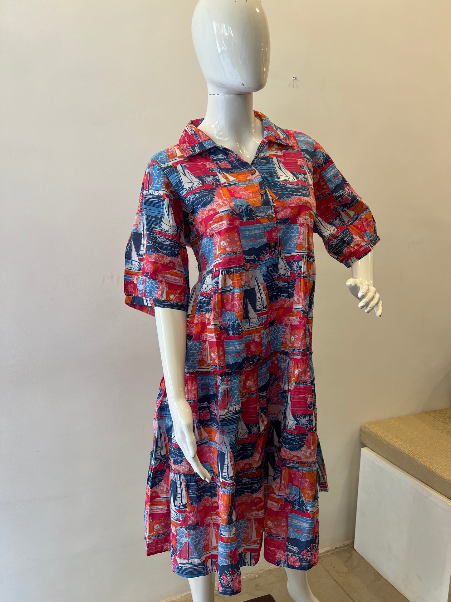 STYLIE GOA Mosaic Summer Dress