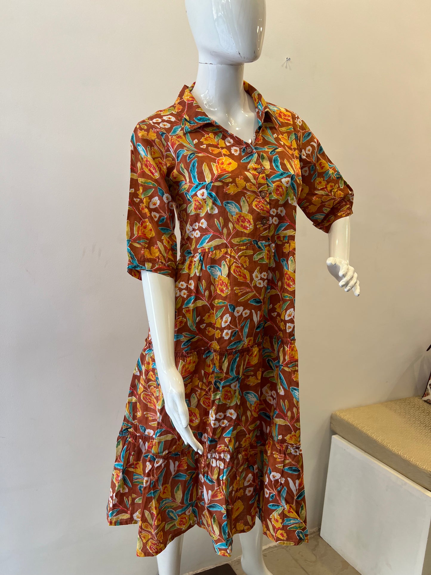 STYLIE GOA Mosaic Summer Dress