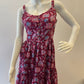 STYLIE GOA Raspberry Bloom Summer Dress