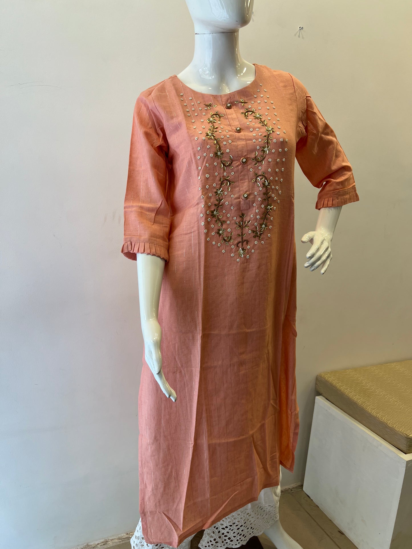 STYLIE GOA Radiant Sequins Work Kurti