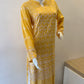 STYLIE GOA Sunshine Yellow Full Sleeve Cotton Kurta