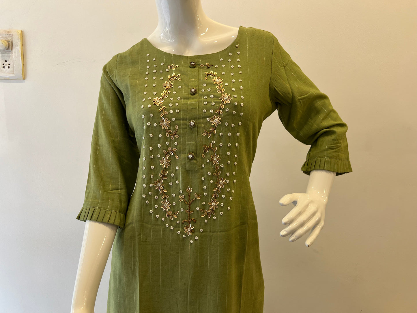 STYLIE GOA Radiant Sequins Work Kurti