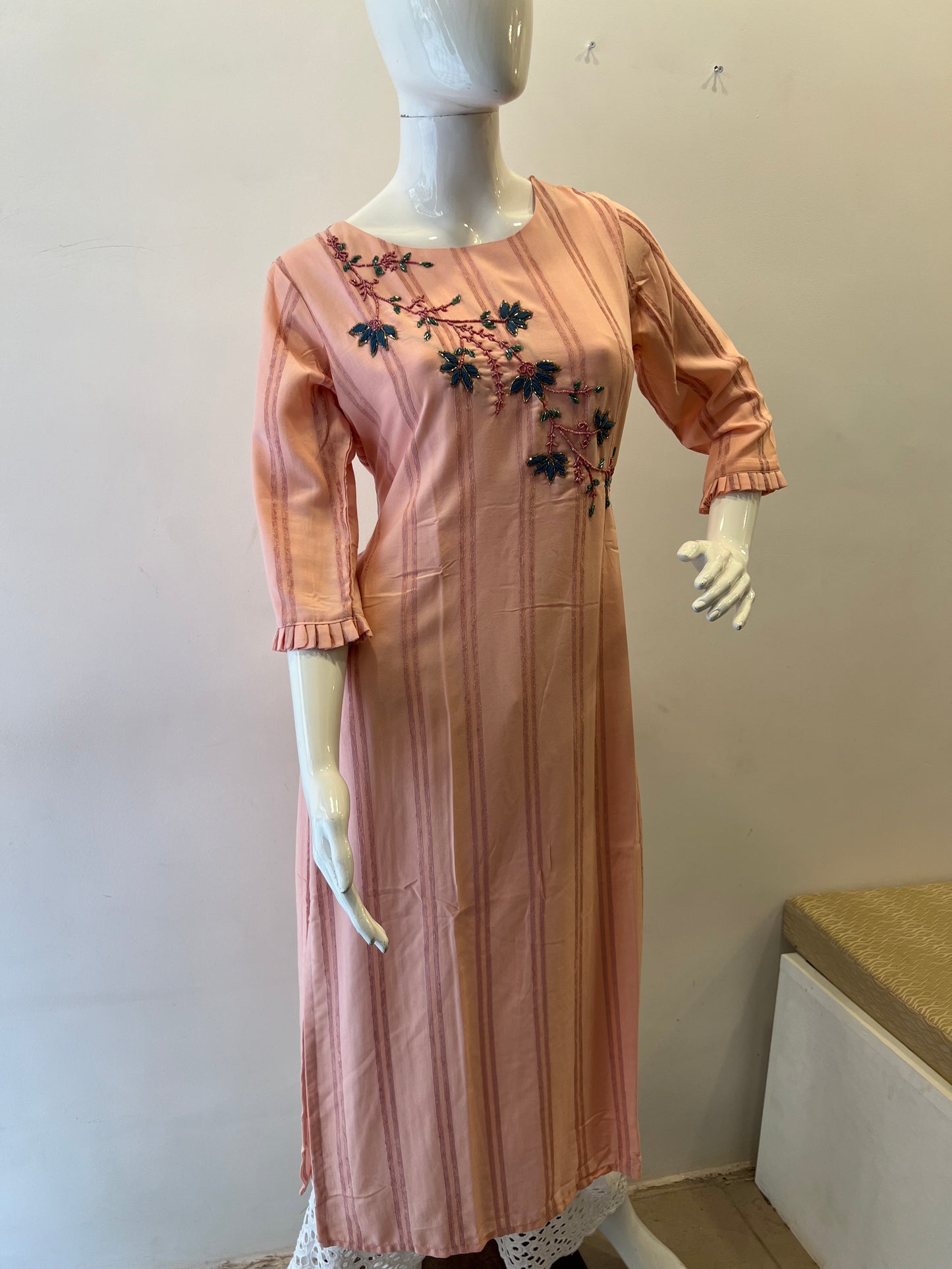 STYLIE GOA Radiant Sequins Work Kurti