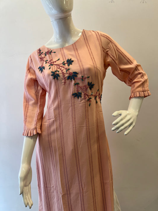 STYLIE GOA Radiant Sequins Work Kurti