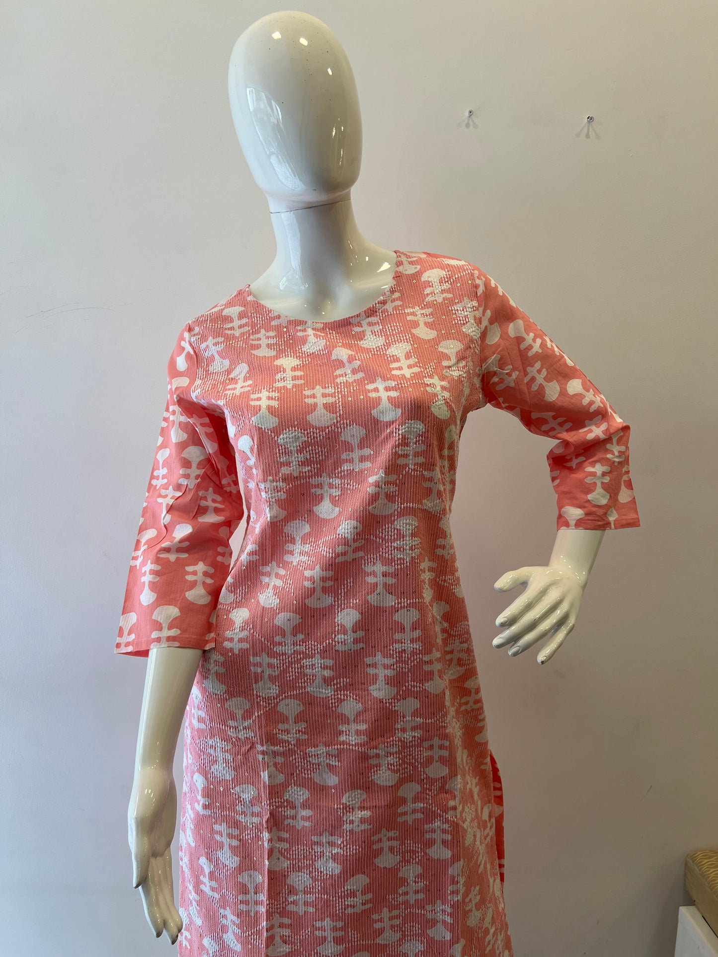 STYLIE GOA Soft Cotton Embroidered Kurta