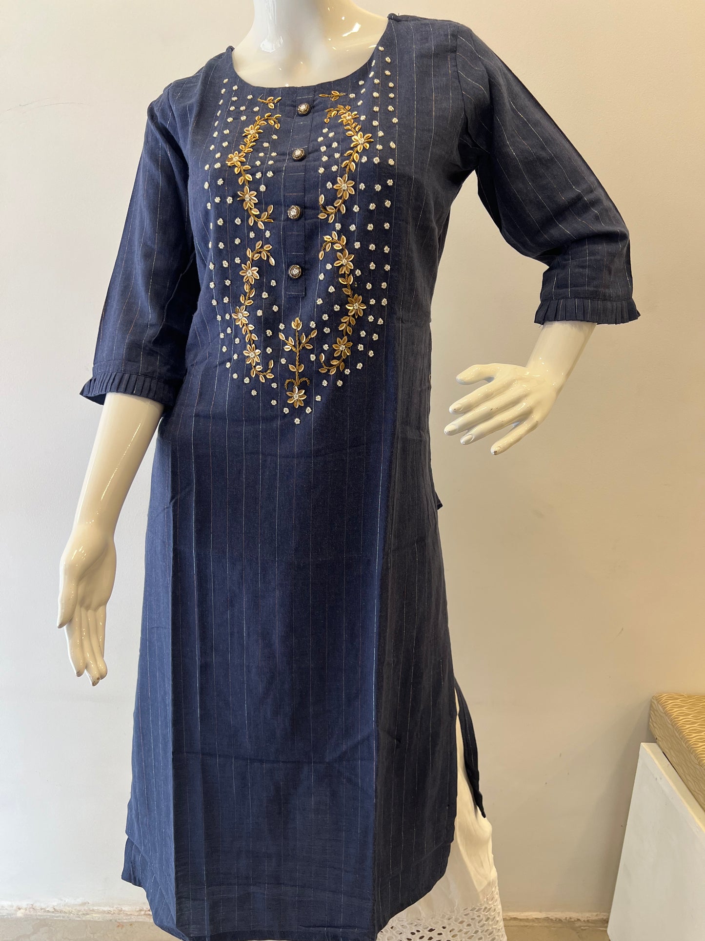 STYLIE GOA Radiant Sequins Work Kurti