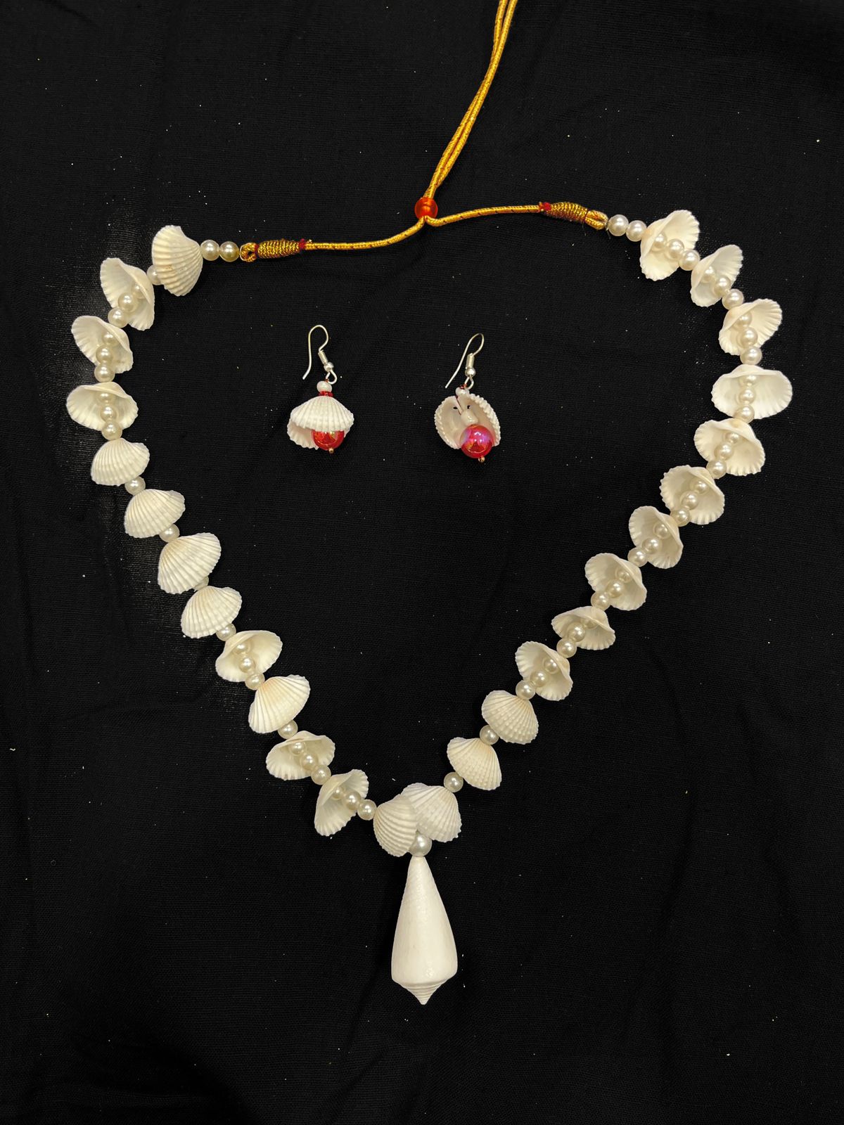 Stylie's Tropical Shell Charm Jewelry Set