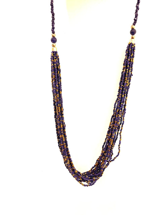Stylie Purple Gleam Necklace