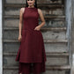 STYLIE GOA Modern Minimalist Sleeveless Kurta Set