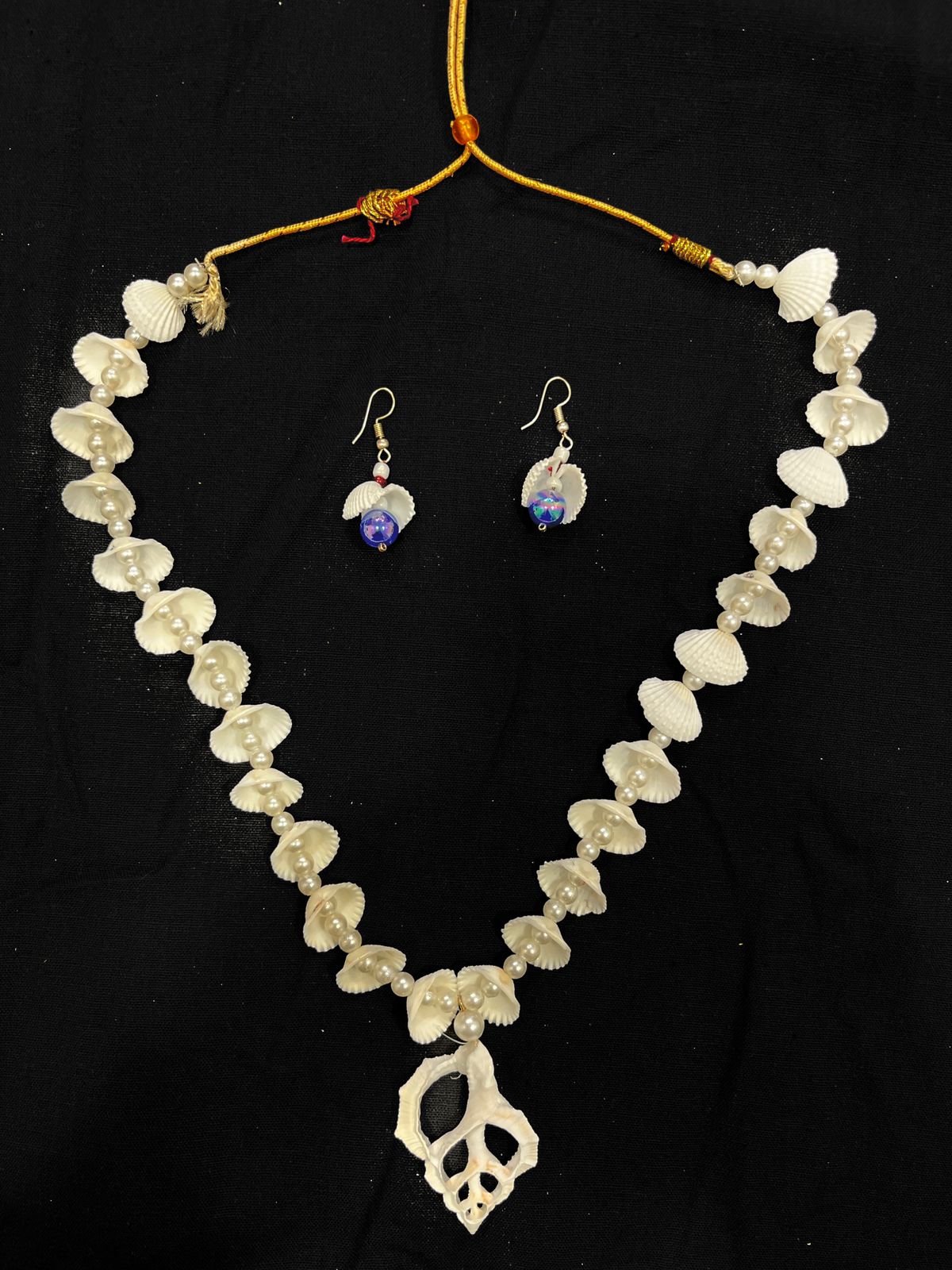 Stylie's Tropical Shell Charm Jewelry Set