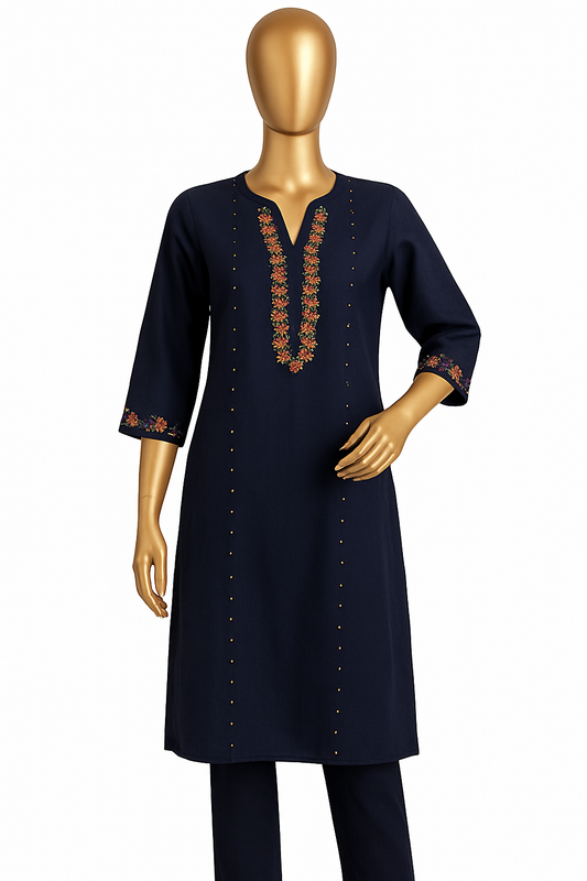 STYLIE GOA Regal Elegance Embroidered Kurta Set